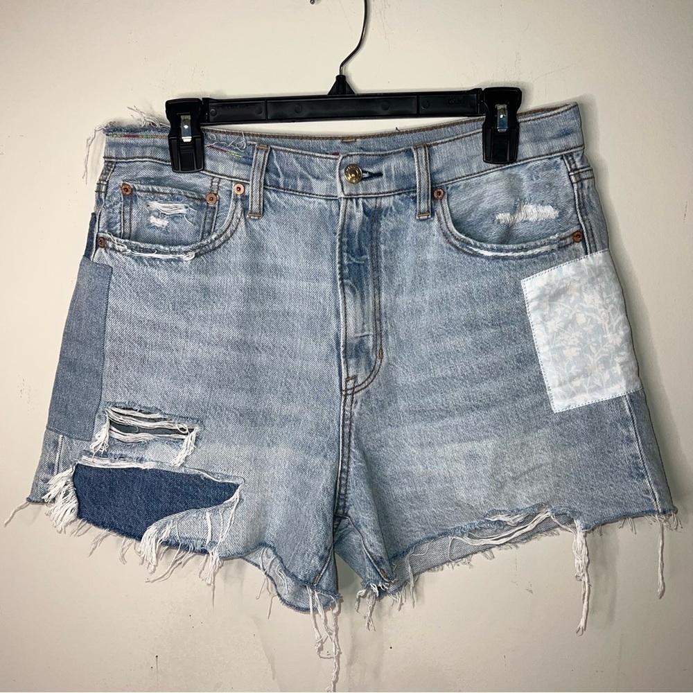 American Eagle Patchwork Highest Rise 90’s Boyfri… - image 2